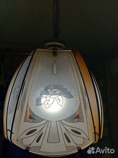 Люстра потолочная бу