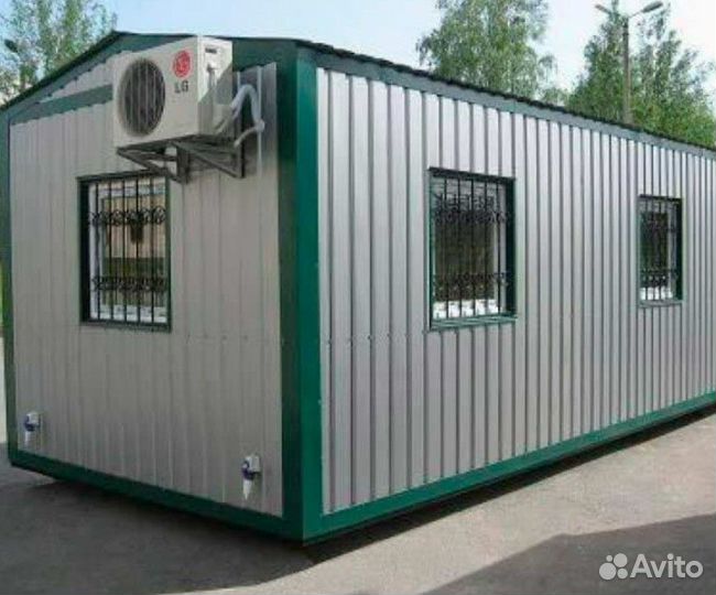 Бытовка 7 м строительная - (№3)