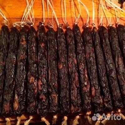 Казылык (конская сыровяленая колбаса). Деликатес