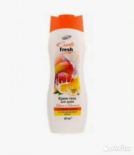 Крем-гель для душа Exotic Fresh Манго и Магнолия
