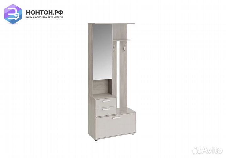 Шкаф-секция комбинированная Витра тип 1 ясень шимо