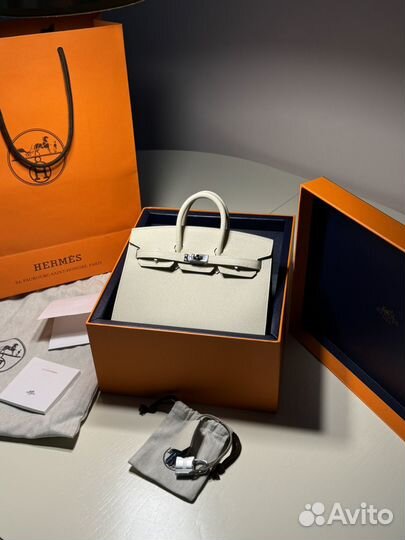 Hermes Birkin 20 Epsom Craie