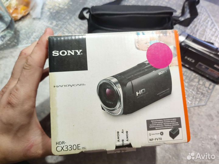 Видеокамера sony hdr cx330