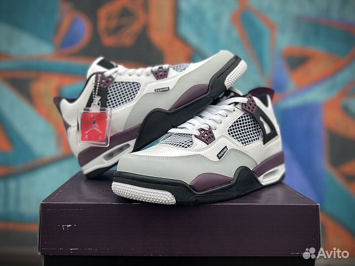 Кроссовки Nike Air jordan 4 Retro PSG