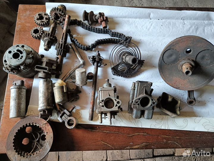 Запчасти на мотоцикл иж планета