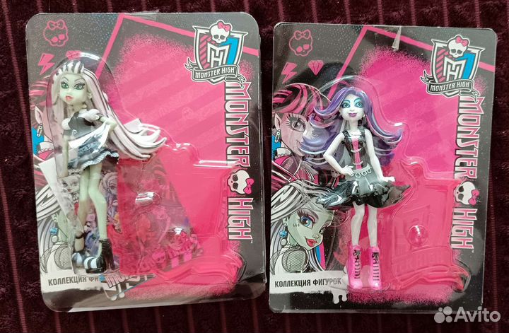 Фигурки-куклы Монстр Хай Спектра и Френки Штейн