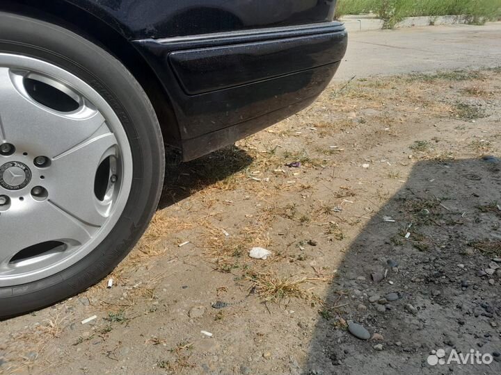 Бампер задний на mercedes w210