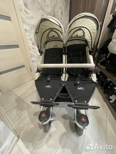 Коляска для двойни tfk 3в1