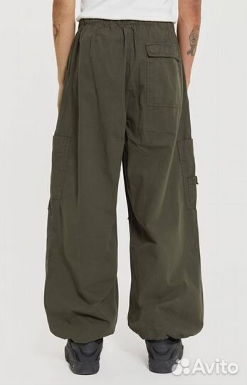 Брюки карго Jaded London Khaki Parachute Pants