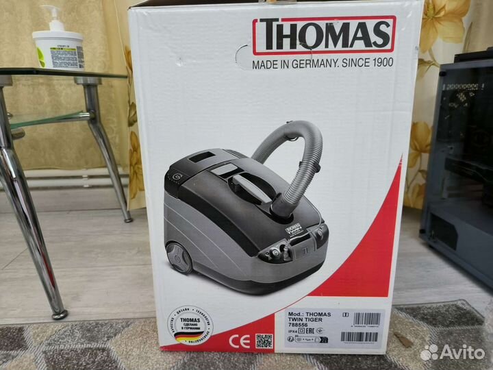 Моющий пылесос thomas twin tiger