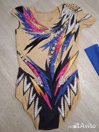 Купальник для гимнастики со штанами