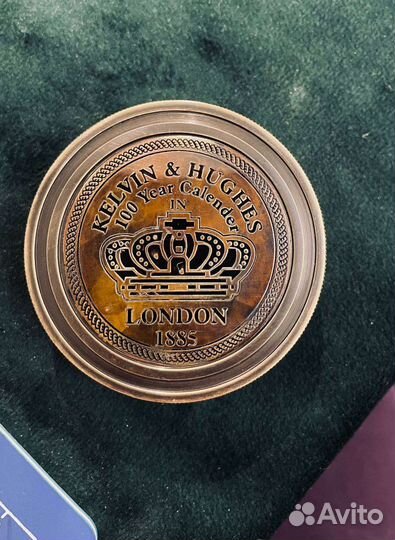 Компас латунь