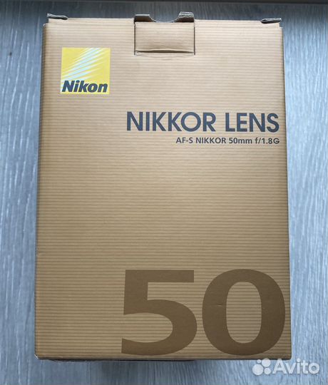 Объектив Nikon Nikkor AF-S 50mm f/1.8G