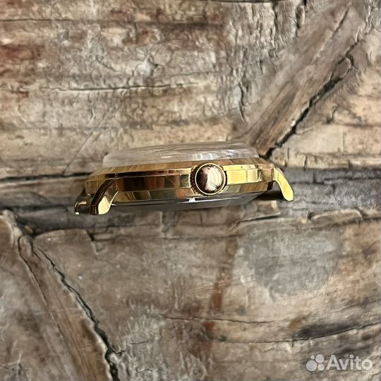 Экспортные советские часы Полёт позолота, СССР