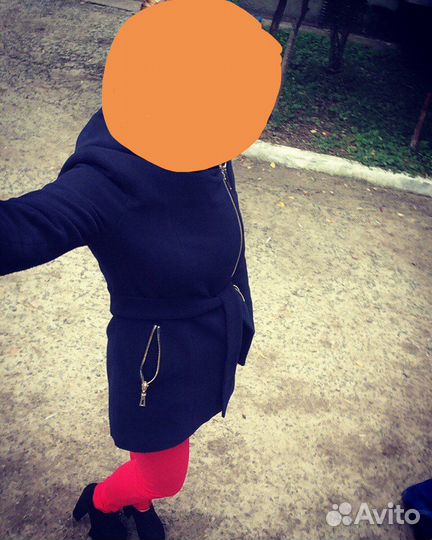 Пальто драповое