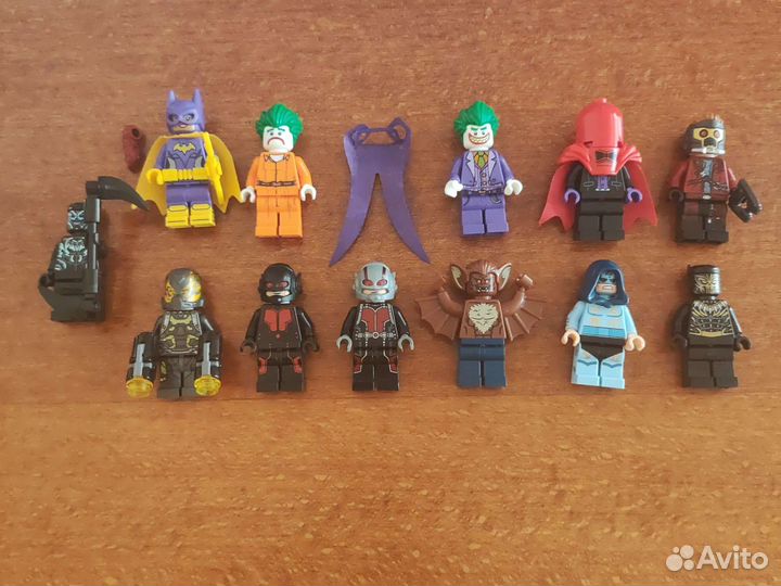 Lego минифигурки из разных серий