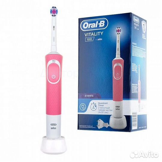 Электрическая зубная щетка braun oral b