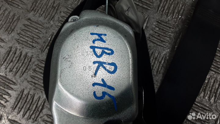 Ремень безопасности с пиропатроном сиденья переднего toyota corolla verso 2 2007