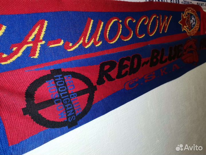 Футбольный шарф цска