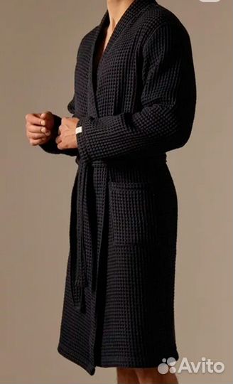 Халат вафельный мужской новый