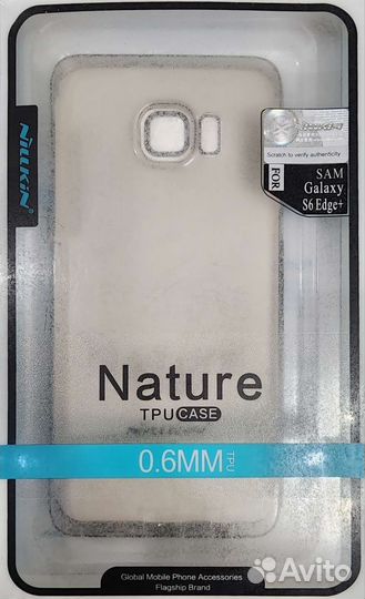 Силиконовый чехол Nillkin на Samsung S6 Edge+