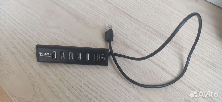 USB хаб ginzzu gr-31uab