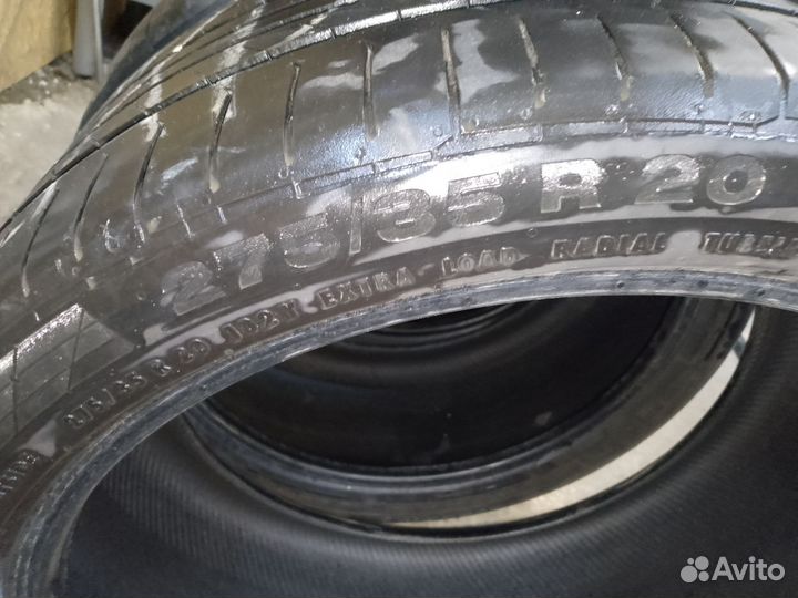 Continental ContiSportContact 5P 275/35 R20 и 245/40 R20
