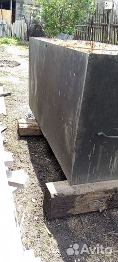 Бак под воду металлический