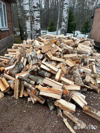 Дрова березовые колотые с доставкой