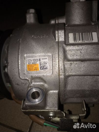 Компрессор кондиционера ford fusion usa