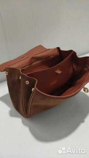 Сумка из нат замша Италия