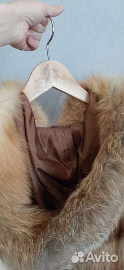 Шуба лисья натуральная
