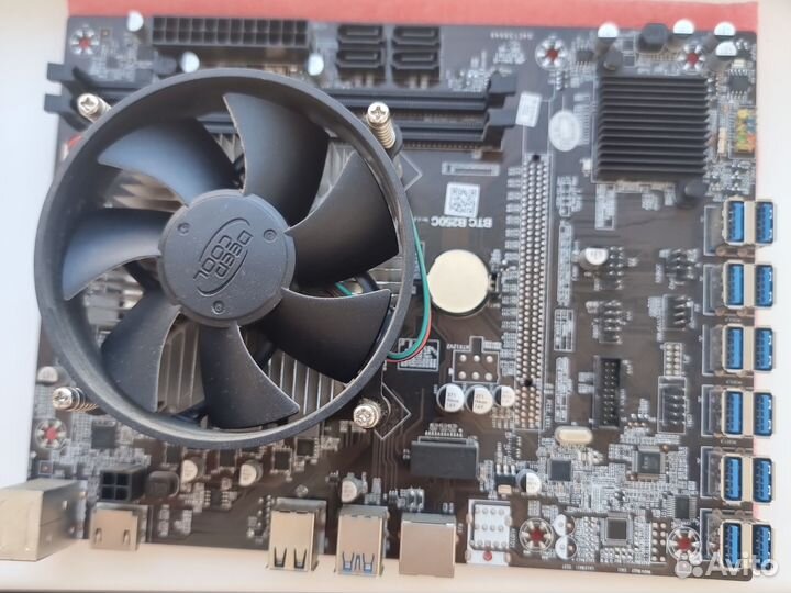 Материнская плата btc b250c