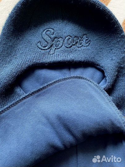 Шапка шлем для мальчика 52 54