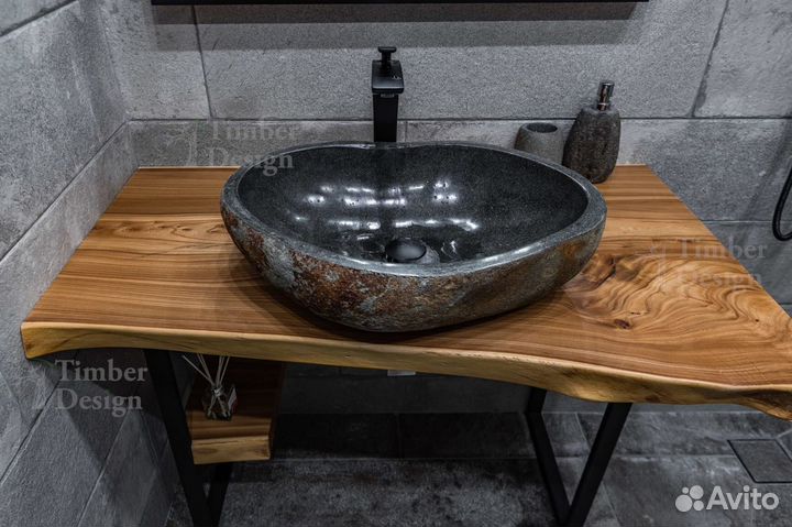 Столешница в ванную под накладную раковину