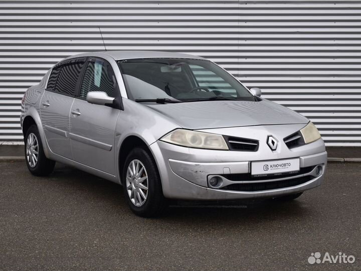 Renault Megane 1.6 AT, 2008, 184 000 км