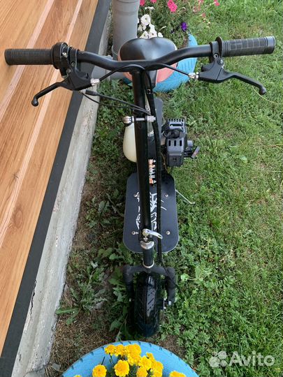 Бензиновый самокат