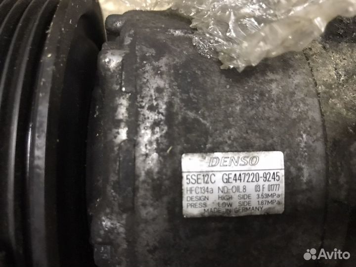 Компрессор кондиционера Toyota Avensis Auris 1.8