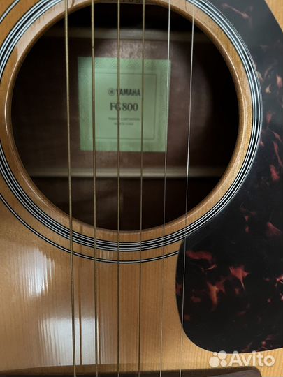 Гитара yamaha fg800
