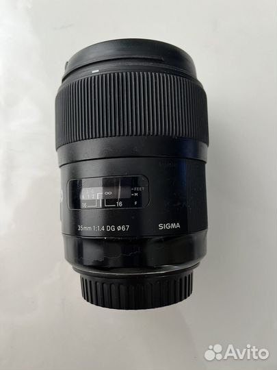 Объектив sigma art 35 mm 1 4