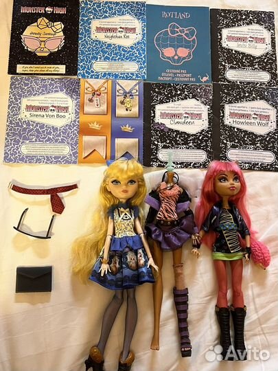 Куклы монстр хай и эвер афтер хай