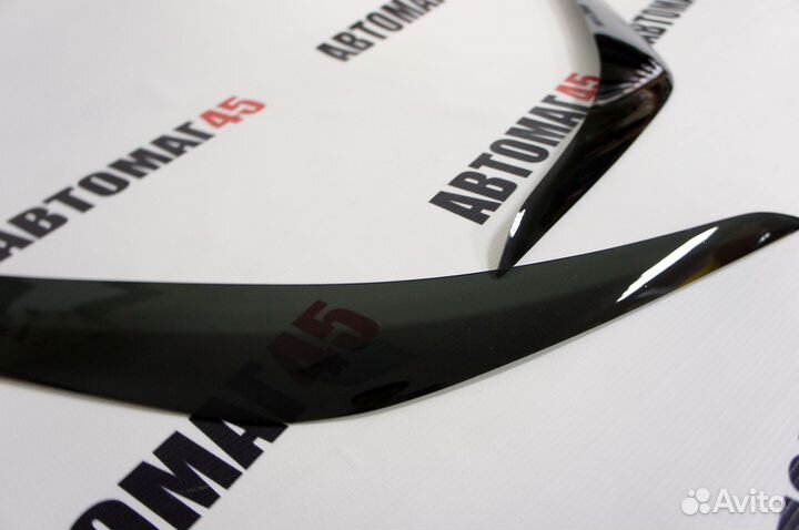 Реснички на фары Hyundai Solaris 2014-2017г