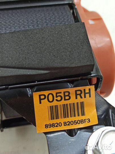 Ремень безопасности задний правый Kia Soul PS 1.6