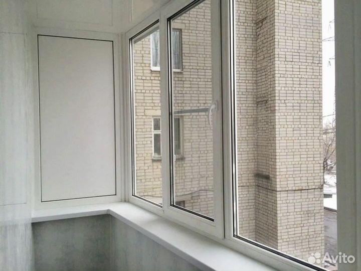 Остекление балконов и лоджий в рассрочку