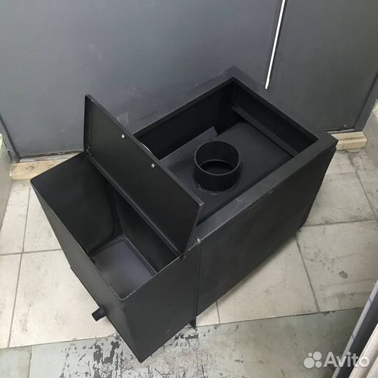 Печь для бани с баком