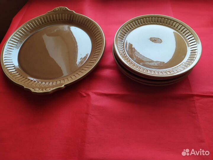 Кофейный керамический сервиз зик Конаково СССР