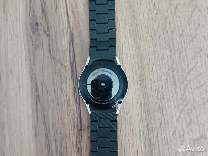 Часы samsung galaxy watch 4 с браслетом Pitaka