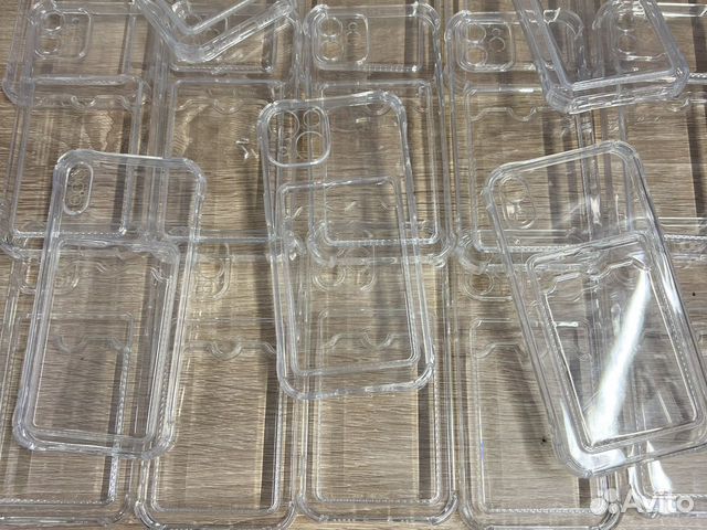 Чехлы с визиткой iPhonе прозрачные