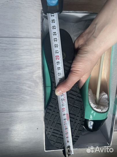 Балетки новые кожаные