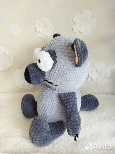 Волчонок в стиле игры 